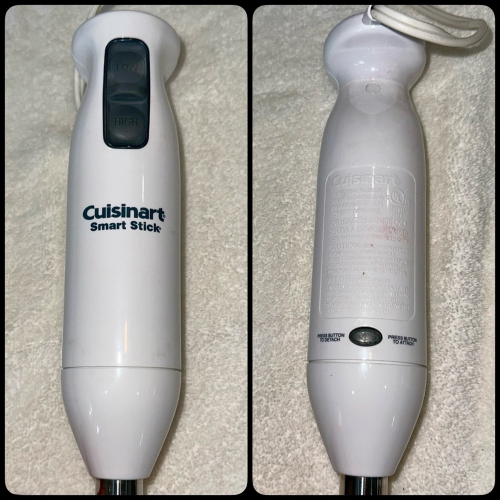 🌀🌀🌀Cuisinart White and Silver Hand Blender - Picture 15 of 15